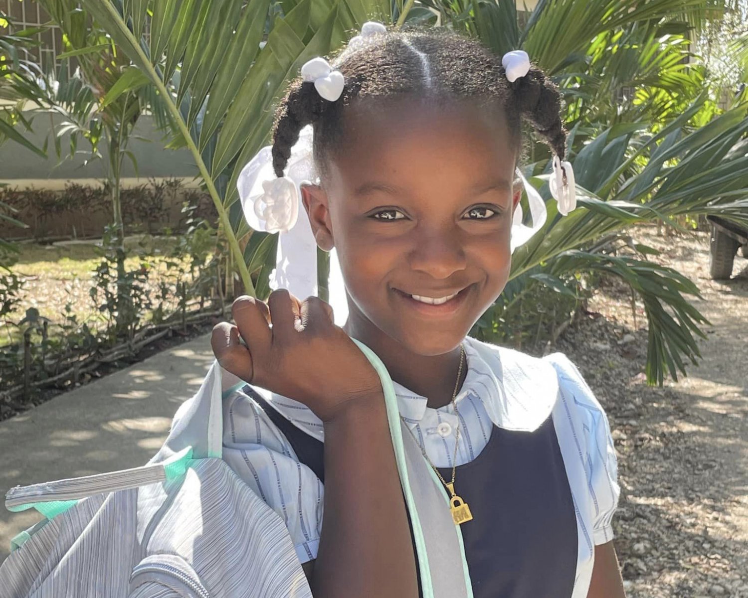 Haitian girl with education sponsorship
